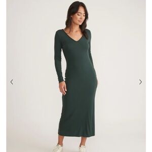 Lexi Rib V-Neck Maxi Dress